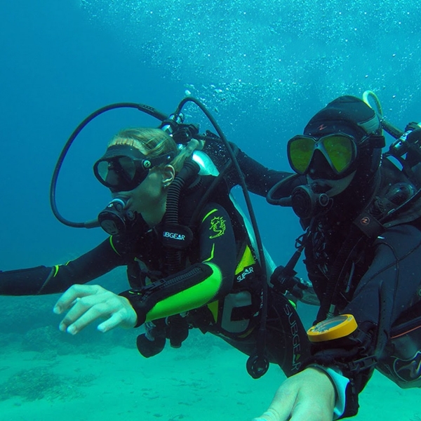 Shore Scuba Diving In Havelock