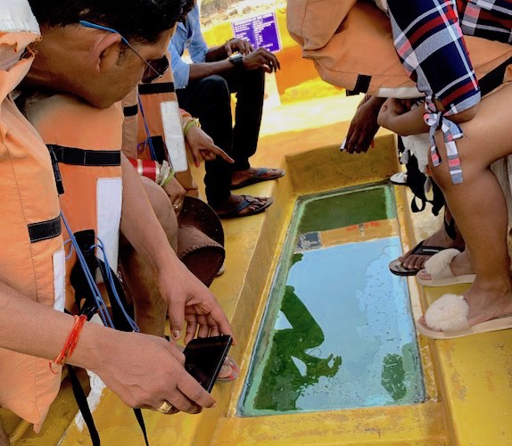 Glass Bottom Boat Ride in North Bay